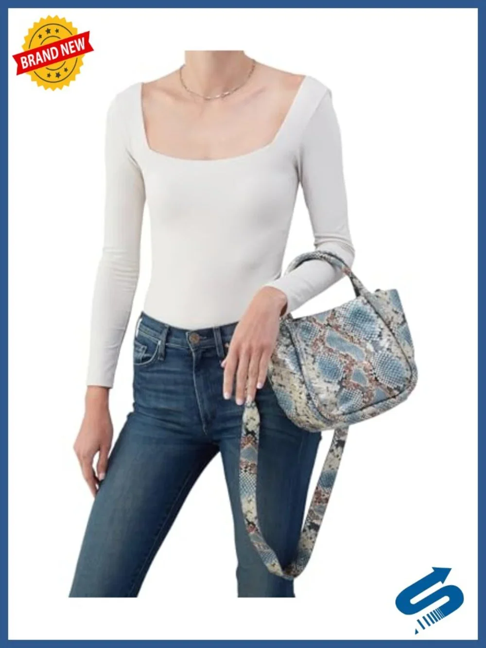 Leather Satchel Crossbody Bag with Top Handles